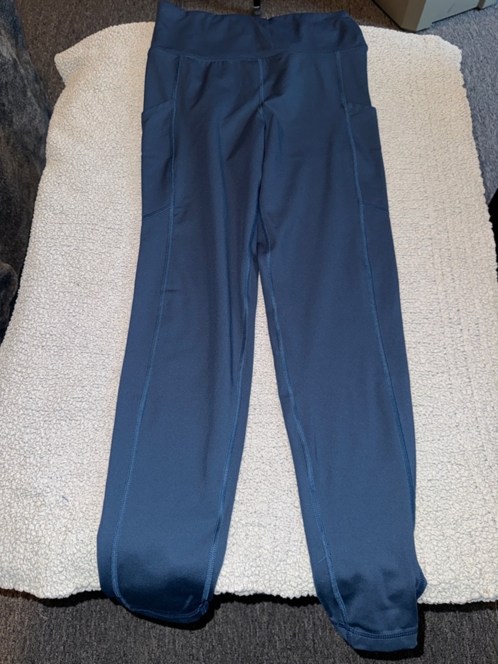 American Eagle Outfitters Navy Blue Leggings with Side Pockets